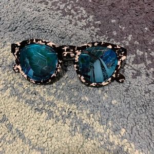Blue Diff Sunglasses